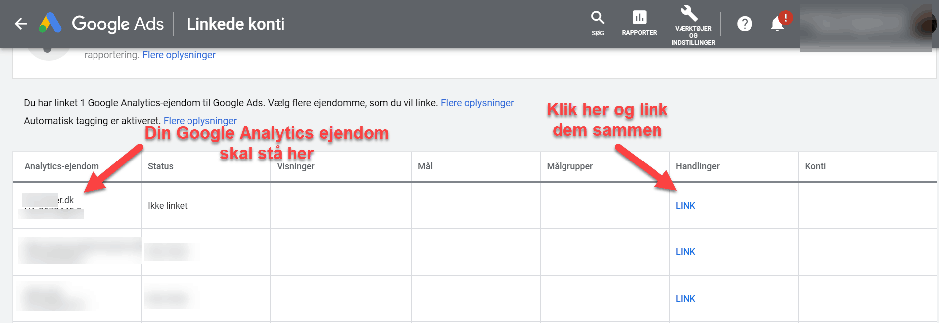 linkede konti klik her2