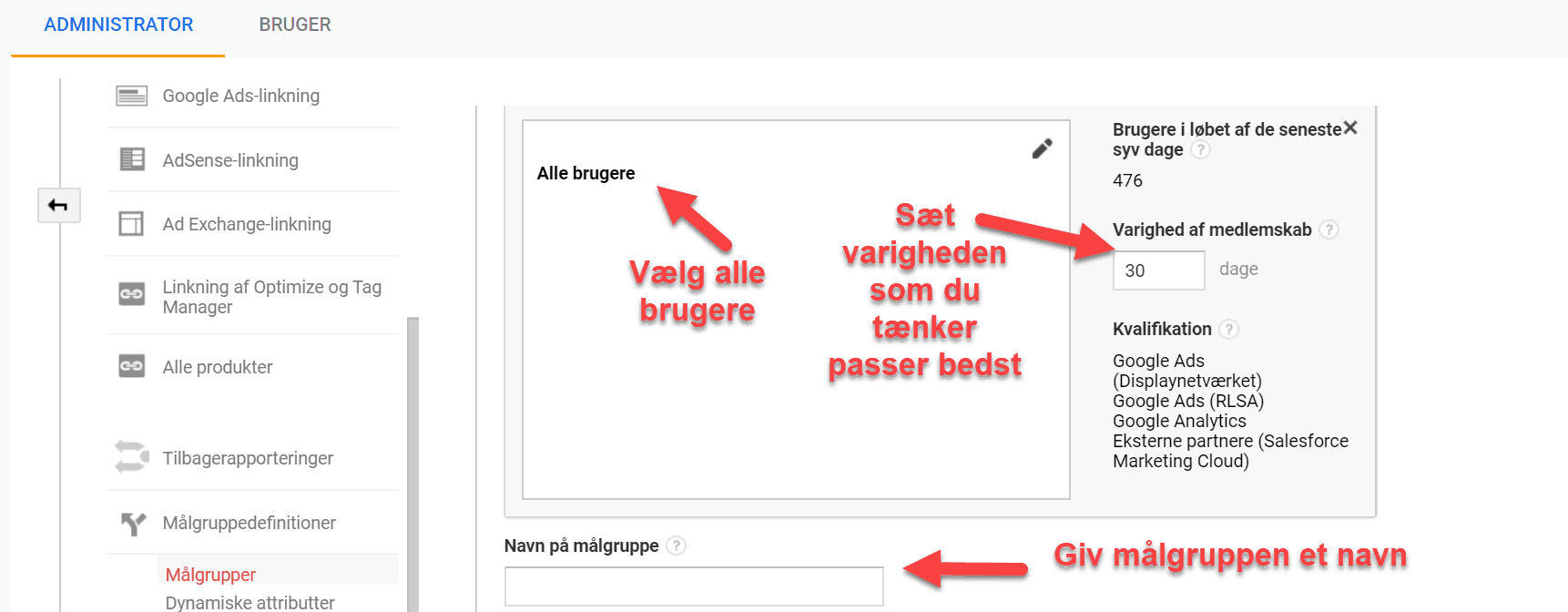 varighed af medlemskab