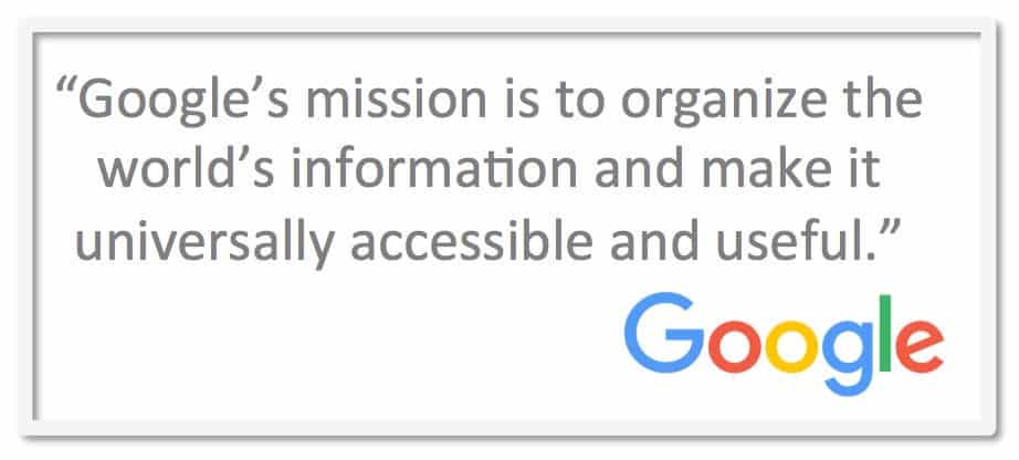 google mission